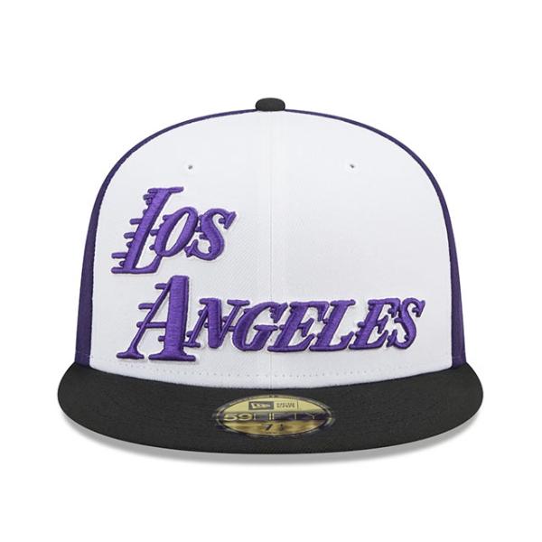 ロサンゼルス・レイカーズ 59FIFTY キャップ ネイビー 7 5/8 59FIFTY COIN PARKING DELIVERY ロサンゼルス・レイカーズ