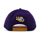 ニューエラ キャップ 9FORTY LSU タイガース  NCAA THE LEAGUE HEATHER STRETCH-SNAPBACK CAP PURPLE-GOLD  NEW ERA LSU TIGERS