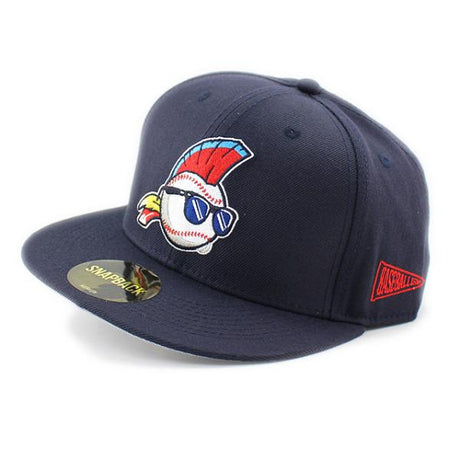 映画 メジャーリーグ キャップ LOGO SNAPBACK MAJOR LEAGUE SNAPBACK CAP NAVY