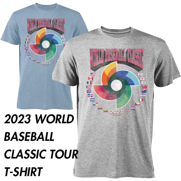 海外取寄 WBC Tシャツ 2023 WORLD BASEBALL CLASSIC TOUR T-SHIRT