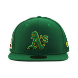 ニューエラキャップ 59FIFTY オークランド アスレチックス 2023 MLB SPRING TRAINING FITTED CAP GREEN NEW ERA OAKLAND ATHLETICS