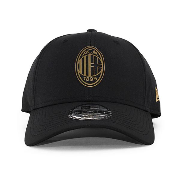 EU限定 ニューエラ キャップ 9FORTY ACミラン SERIA A BLACK