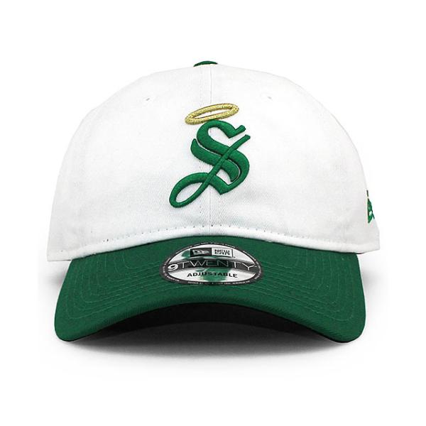 ニューエラ キャップ 9TWENTY クラブ サントス ラグナ  LEAGUE MX BASIC CAP WHITE-GREEN  NEW ERA CLUB SANTOS LAGUNA