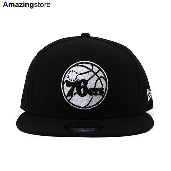 ニューエラ キャップ 9FIFTY フィラデルフィア 76ERS NBA TEAM BASIC SNAPBACK CAP BLACK