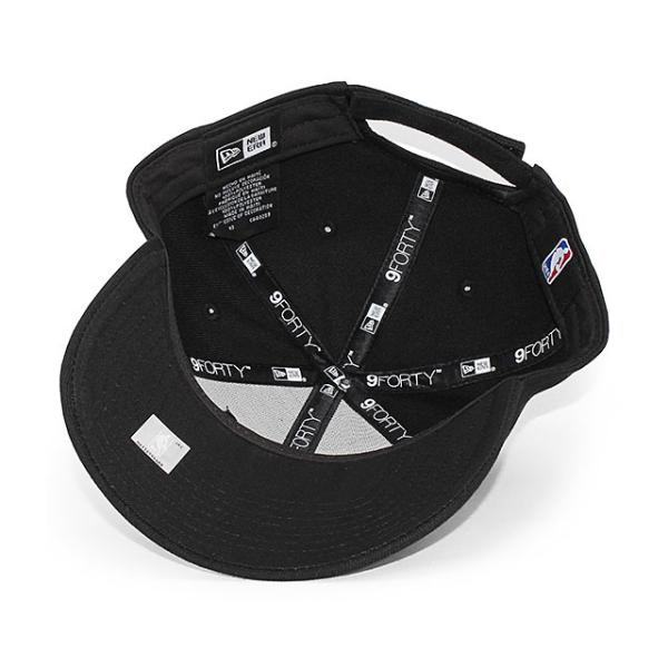 ニューエラ キャップ 9FORTY ブルックリン ネッツ NBA THE LEAGUE ADJUSTABLE CAP BLACK