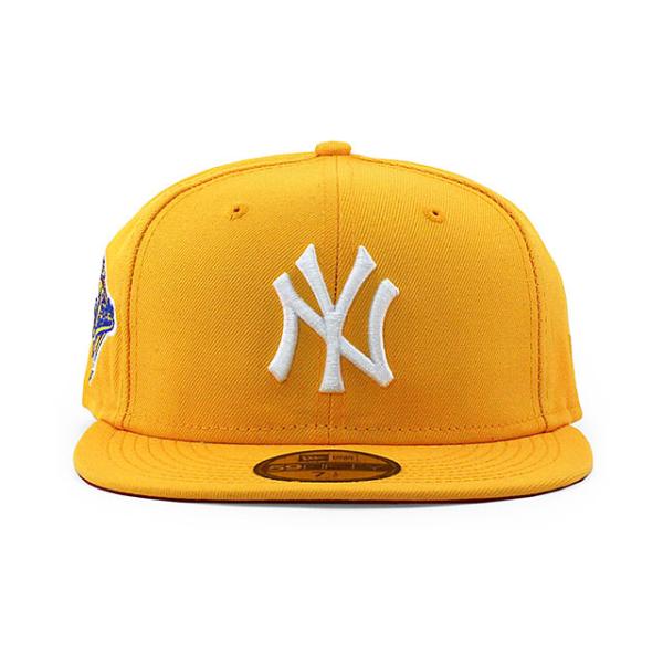 ニューエラ キャップ 59FIFTY ニューヨーク ヤンキース  MLB 1996 WORLD SERIES RED BOTTOM FITTED CAP GOLD  NEW ERA NEW YORK YANKEES