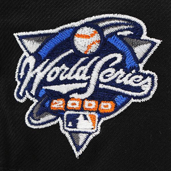 ニューエラ キャップ 59FIFTY ニューヨーク メッツ  MLB 2000 WORLD SERIES ROAD FITTED CAP-2 BLACK-RYL BLUE  NEW ERA NEW YORK METS