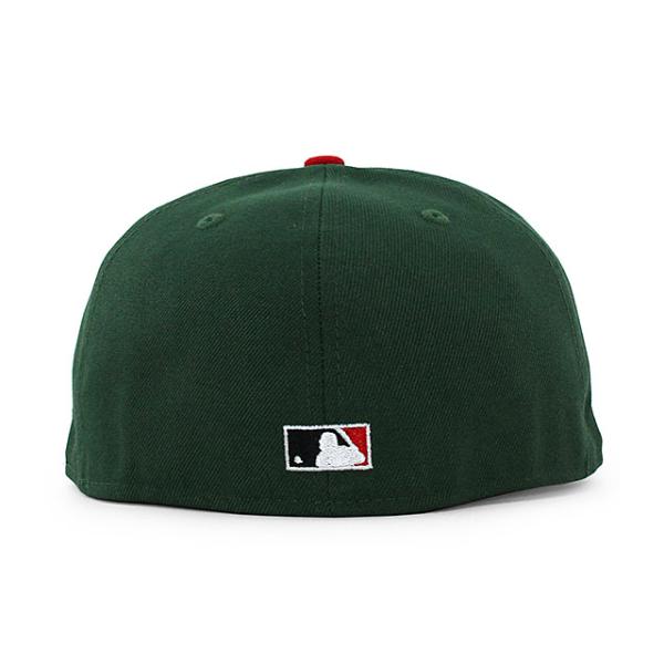 ニューエラ キャップ 59FIFTY セントルイス カージナルス MLB 1957 ALL STAR GAME GOLD BOTTOM FITTED CAP GREEN RED NEW ERA ST.LOUIS CARDINALS