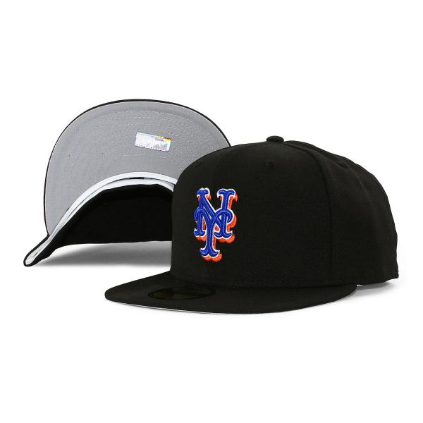 ニューエラ キャップ 59FIFTY ニューヨーク メッツ  MLB OLD AUTHENTIC COLOR ALT 2001-2006 FITTED CAP BLACK  NEW ERA NEW YORK METS
