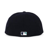 ニューエラ キャップ 59FIFTY シアトル マリナーズ  MLB OLD AUTHENTIC COLOR 1999-2002 ROAD FITTED CAP NAVY  NEW ERA SEATTLE MARINERS