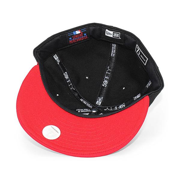 DEADSTOCK ニューエラ キャップ 59FIFTY ニューヨーク ヤンキース  MLB 2009 WORLD SERIES CHAMPIONS CREST FITTED CAP BLACK-RED  NEW ERA NEW YORK YANKEES