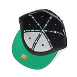 ニューエラ キャップ 9FIFTY スナップバック シカゴ ブルズ  SCRIPT-STRIPE SNAPBACK CAP BLACK  NEW ERA CHICAGO BULLS