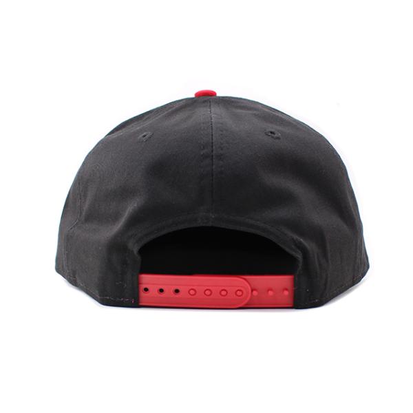 ニューエラ キャップ 9FIFTY スナップバック シカゴ ブルズ  NBA HWC CHENILLE-ARCH SNAPBACK CAP BLACK-RED  NEW ERA CHICAGO BULLS