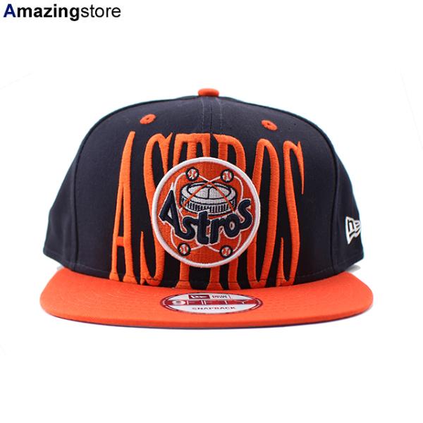 ニューエラ キャップ 9FIFTY スナップバック ヒューストン アストロズ  MLB COOP STEP-ABOVE SNAPBACK CAP NAVY-ORANGE  NEW ERA HOUSTON ASTROS