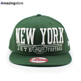 ニューエラ 9FIFTY ニューヨーク ジェッツ NFL LATERAL SNAPBACK CAP GREEN NEW ERA NEW YORK JETS