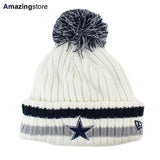 ニューエラ ニットキャップ ビーニー ダラス カウボーイズ  NFL YESTER-YEAR KNIT BEANIE WHITE-NAVY-GREY  NEW ERA DALLAS COWBOYS