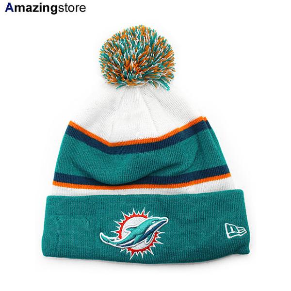 ニューエラ ニットキャップビーニー マイアミ ドルフィンズ  NFL STADIUM SPORT KNIT BEANIE AQUA  NEW ERA MIAMI DOLPHINS