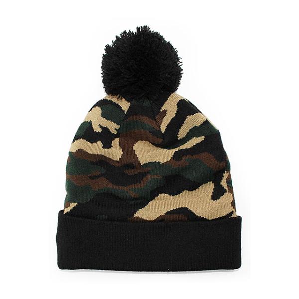 ニューエラ ニットキャップ ビーニー ダラス カウボーイズ  NFL CAMO-TOP KNIT BEANIE BLACK-CAMO  NEW ERA DALLAS COWBOYS