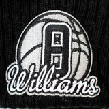 ニューエラ ニットキャップ ビーニー ブルックリン ネッツ NBA DERON WILLIAMS REP-UR-TEAM POM KNIT BEANIE CAP GREY-BLACK  NEW ERA BROOKLYN NETS