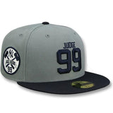 アーロン ジャッジモデル ニューエラ キャップ 59FIFTY ニューヨーク ヤンキース JUDGE ALL RISE SIDE FITTED CAP NAVY NEW ERA NEW YORK YANKEES