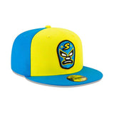 ニューエラ キャップ 59FIFTY サクラメント リバーキャッツ  MILB COPA DE LA DIVERSION FITTED CAP YELLOW-BLUE  NEW ERA SACRAMENTO RIVER CATS