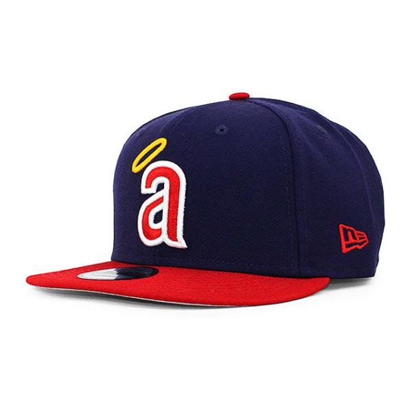 ニューエラ キャップ 9FIFTY スナップバック カリフォルニア エンゼルス  MLB 1971 COOPERSTOWN GAME SNAPBACK CAP NAVY-RED  NEW ERA CALIFORNIA ANGELS