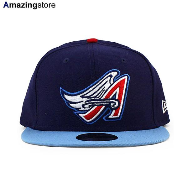 ニューエラ キャップ 9FIFTY アナハイム エンゼルス  MLB 2000 COOPERSTOWN REPLICA SNAPBACK CAP NAVY-SKY BLUE  NEW ERA ANAHEIM ANGELS