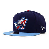 ニューエラ キャップ 9FIFTY アナハイム エンゼルス  MLB 2000 COOPERSTOWN REPLICA SNAPBACK CAP NAVY-SKY BLUE  NEW ERA ANAHEIM ANGELS