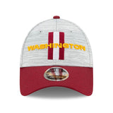 ニューエラ キャップ 9FORTY ワシントン フットボールチーム  2021 NFL TRAINING CAMP STRETCH-SNAPBACK CAP GREY-BURGUNDY  NEW ERA WASHINGTON FOOTBALL TEAM