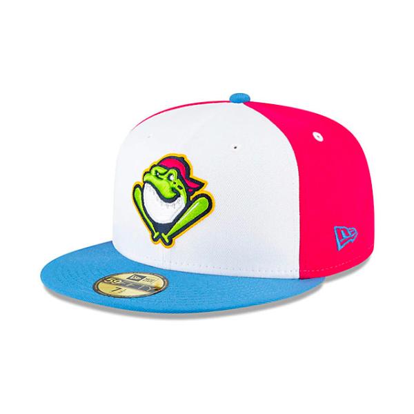 ニューエラ キャップ 59FIFTY グリーンビル ドライブ  MILB COPA DE LA DIVERSION FITTED CAP WHITE-PINK-SKY BLUE  NEW ERA GREENVILLE DRIVE