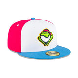 ニューエラ キャップ 59FIFTY グリーンビル ドライブ  MILB COPA DE LA DIVERSION FITTED CAP WHITE-PINK-SKY BLUE  NEW ERA GREENVILLE DRIVE