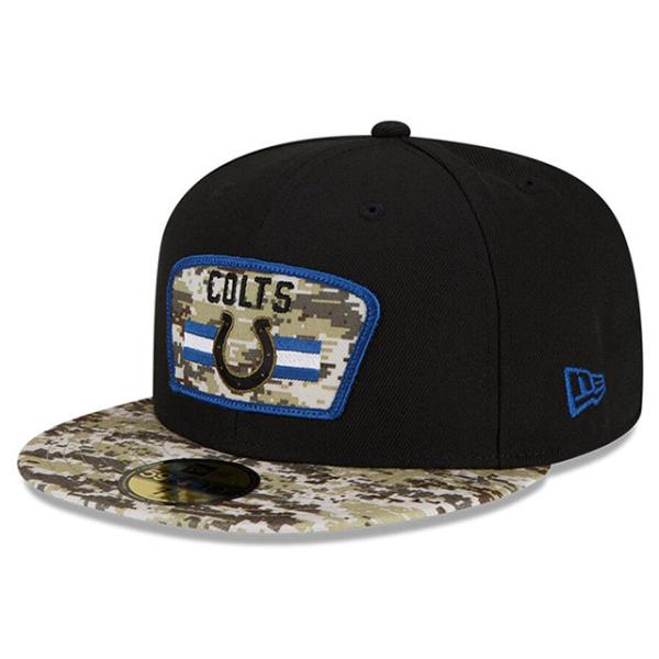 ニューエラ キャップ 59FIFTY インディアナポリス コルツ NFL 2021 SALUTE-TO-SERVICE BLACK-DESERT CAMO  NEW ERA INDIANAPOLIS COLTS