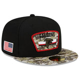 ニューエラ キャップ 59FIFTY アトランタ ファルコンズ NFL 2021 SALUTE-TO-SERVICE BLACK-DESERT CAMO  NEW ERA ATLANTA FALCONS