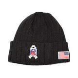 ニューエラ ニットキャップ ビーニー カロライナ パンサーズ  NFL 2021 SALUTE-TO-SERVICE KNIT BEANIE BLACK  NEW ERA CAROLINA PANTHERS