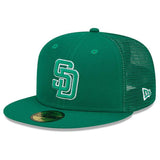 ニューエラ キャップ 59FIFTY サンディエゴ パドレス  MLB 2022 ST. PATRICK'S DAY FITTED CAP GREEN  NEW ERA SAN DIEGO PADRES