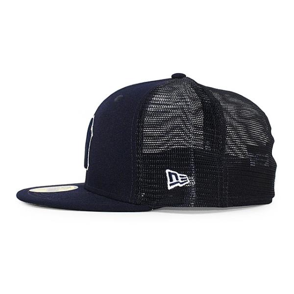 ニューエラ キャップ 59FIFTY ニューヨーク ヤンキース  2022 MLB BATTING PRACTICE BP TRUCKER FITTED CAP NAVY  NEW ERA NEW YORK YANKEES