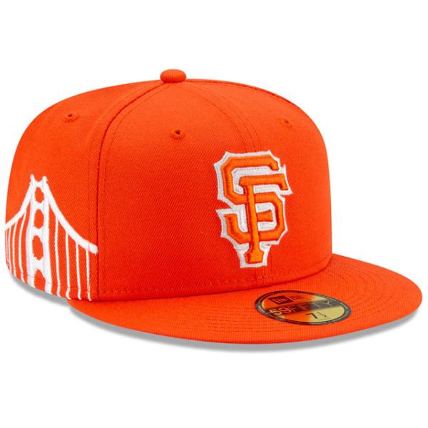 シティコネクト ニューエラ キャップ 59FIFTY サンフランシスコ ジャイアンツ  2022 MLB CITY CONNECT FITTED CAP ORANGE  NEW ERA SAN FRANCISCO GIANTS