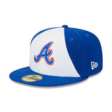 シティコネクト ニューエラ キャップ 59FIFTY アトランタ ブレーブス MLB CITY CONNECT FITTED CAP WHITE ROYAL BLUE NEW ERA ATLANTA BRAVES