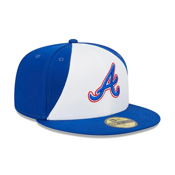 シティコネクト ニューエラ キャップ 59FIFTY アトランタ ブレーブス MLB CITY CONNECT FITTED CAP WHITE ROYAL BLUE NEW ERA ATLANTA BRAVES