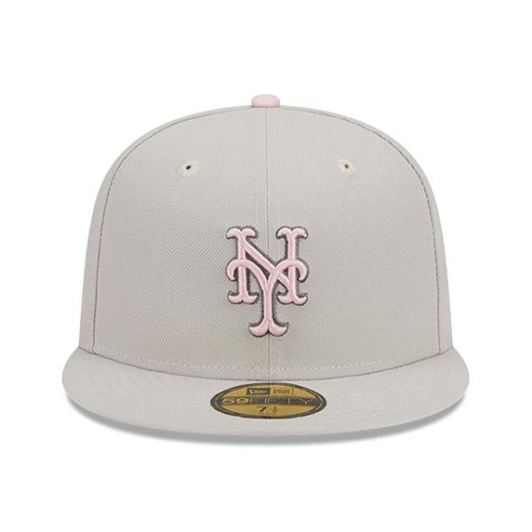 母の日モデル ニューエラ キャップ 59FIFTY ニューヨーク メッツ MLB 2023 MOTHERS DAY FITTED CAP STONE PINK BOTTOM NEW ERA NEW YORK METS