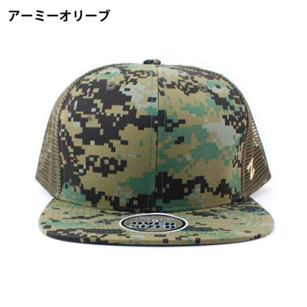 5色展開 ビッグサイズ ゼファー メッシュキャップ BLANK OVER
