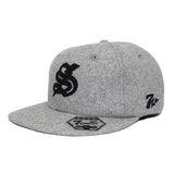 7ユニオン 7S THUNDER CLASSIC STRAPBACK H GREY 7ユニオン ストラップバックキャップ