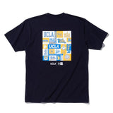 ニューエラ Tシャツ UCLA ブルーインズ【MIX LOGO LOGO COTTON T-SHIRT/NAVY】NEW ERA UCLA BRUINS