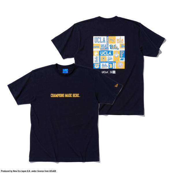 ニューエラ Tシャツ UCLA ブルーインズ【MIX LOGO LOGO COTTON T-SHIRT/NAVY】NEW ERA UCLA –  Amazingstore