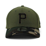 ニューエラ キャップ 39THIRTY ピッツバーグ パイレーツ  MLB ALTERNATE-3 TEAM CLASSIC FLEX FIT CAP OLIVE-CAMO  NEW ERA PITTSBURGH PIRATES