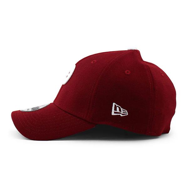 ニューエラ キャップ 39THIRTY フィラデルフィア フィリーズ  MLB TEAM CLASSIC FLEX FIT CAP MAROON  NEW ERA PHILADELPHIA PHILLIES