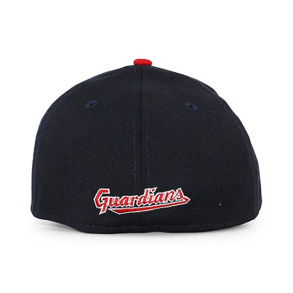 ニューエラ キャップ 39THIRTY クリーブランド ガーディアンズ MLB HOME TEAM CLASSIC FLEX FIT CAP NAVY RED