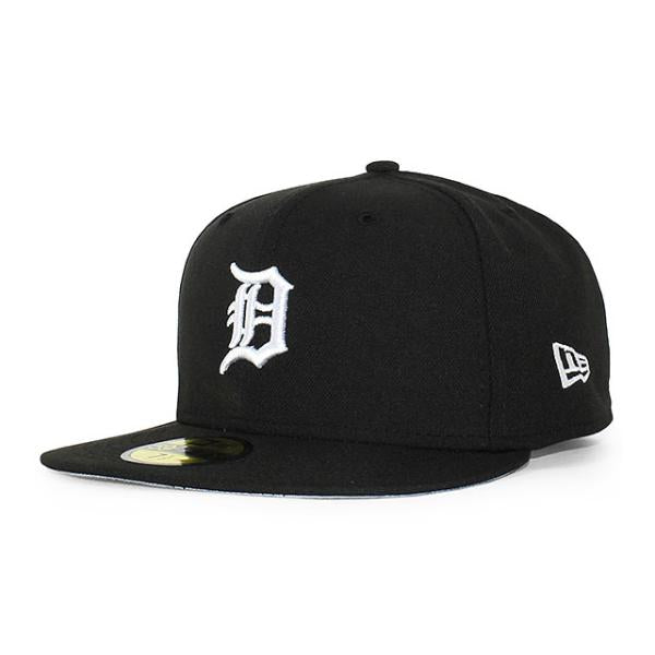 ニューエラ キャップ 59FIFTY デトロイト タイガース MLB TEAM BASIC FITTED CAP BLACK WHITE NEW ERA DETROIT TIGERS