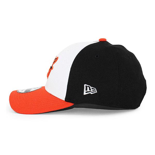 ニューエラ キャップ 9FORTY ボルチモア オリオールズ MLB THE LEAGUE HOME ADJUSTABLE CAP WHITE BLACK ORANGE NEW ERA BALTIMORE ORIOLES