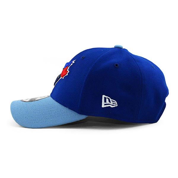 ニューエラ キャップ 9FORTY トロント ブルージェイズ MLB THE LEAGUE ALTERNATE 4 ADJUSTABLE CAP ROYAL BLUE LIGHT BLUE NEW ERA TORONTO BLUE JAYS